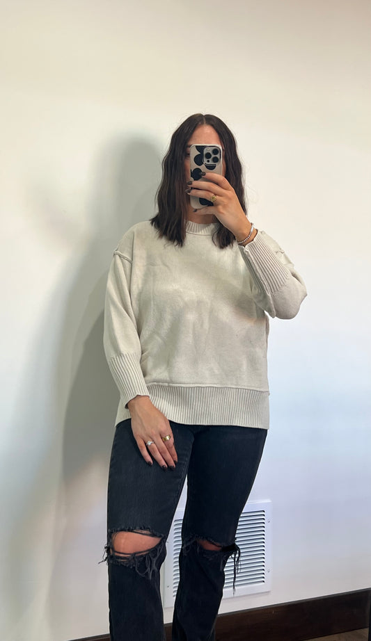 Ina Sweater - Pearl