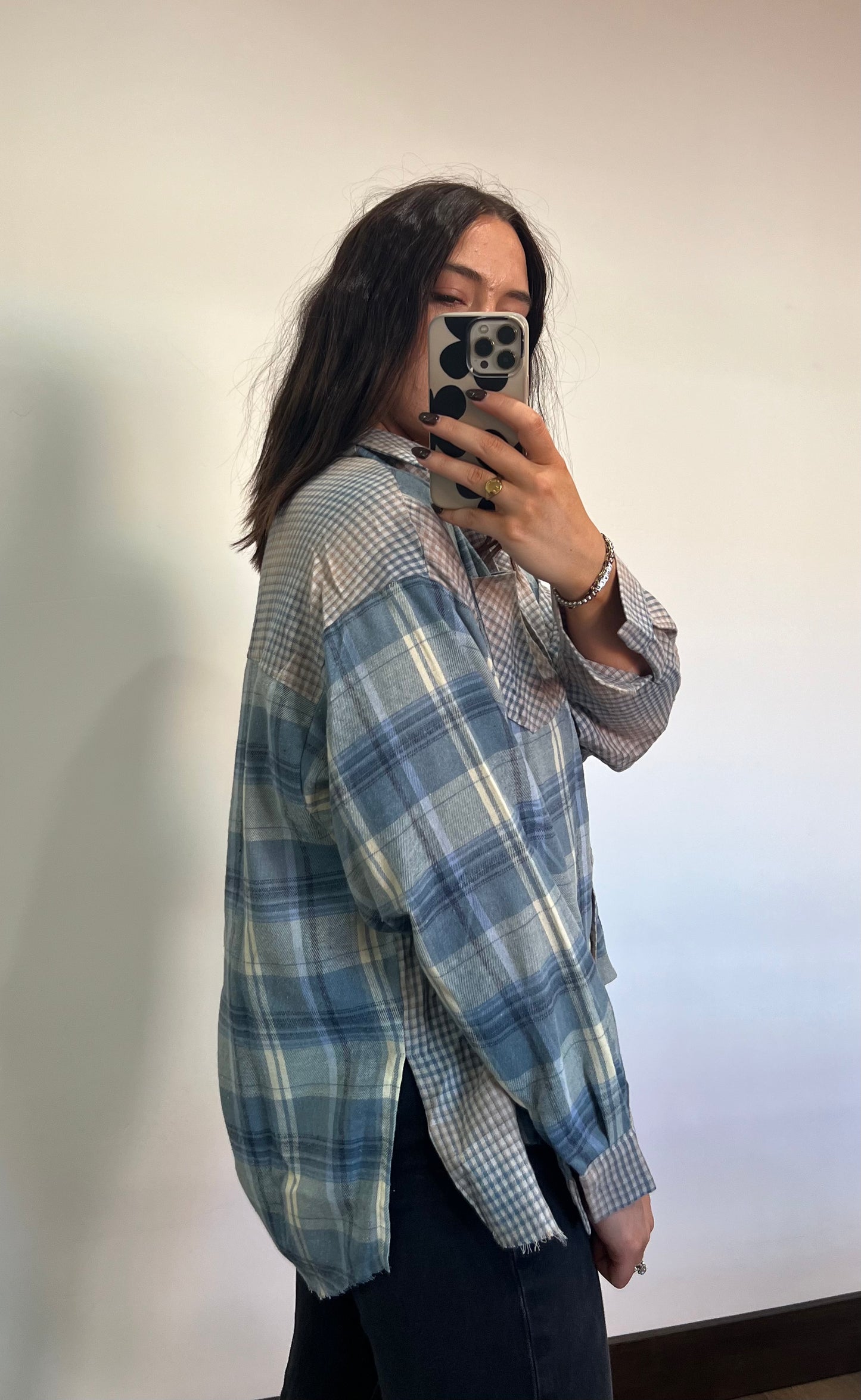 Kambrie Plaid Flannel Shirt